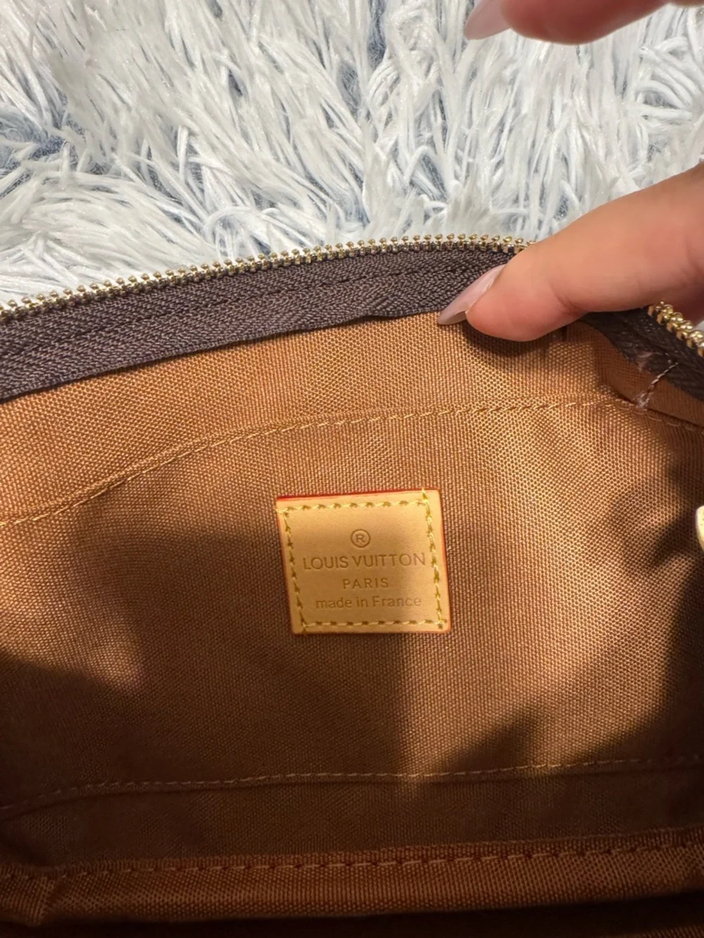 Louis Vuitton Monogram Canvas Pochette in Brown - Picture 6 of 6